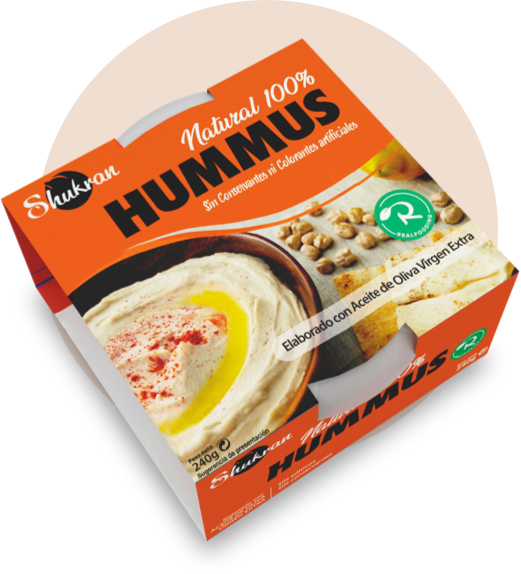 Hummus tradicional - Shukran Foods