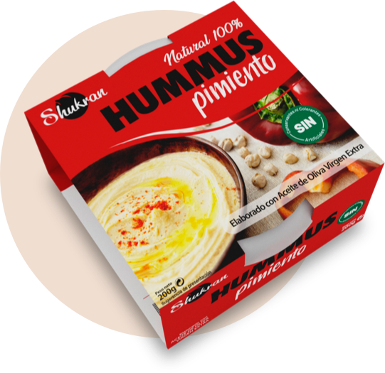 Paquete de Hummus de Pimiento